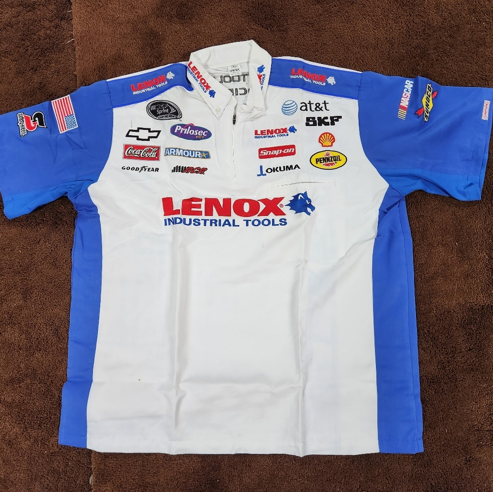 New never warn NASCAR crew shirt